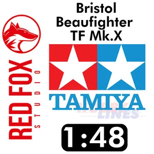 Bristol Beaufighter TF Mk.X for 1:48 Tamiya kit Red Fox Studio RFSQS-48064 - Picture 1 of 2