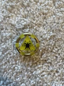 NEW Lego Atlantis Trans YELLOW TREASURE KEY - Sea Turtle Minifig Symbol - 8078 - Picture 1 of 2