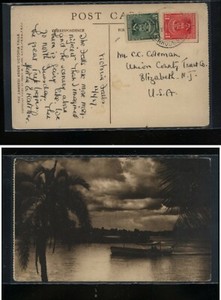 Southern  Rhodesia  post  card   to  US      PS0614