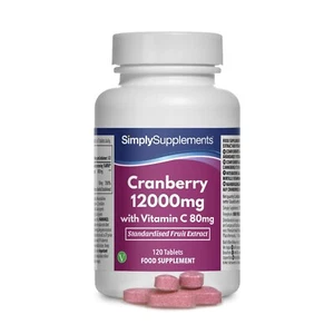 Arándanos Rojos 12000mg y Vitamina C 80mg - Antioxidante - Suplemento de calidad - Foto 1 di 4