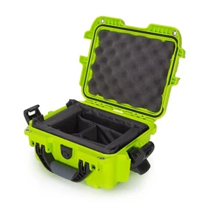 Nanuk 905 Case with Padded Divider (Lime) - Picture 1 of 4
