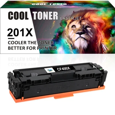Toner Kompatibel für HP 201X CF400X Color Laserjet Pro MFP M277dw M277n M252dw K - Bild 1 von 4