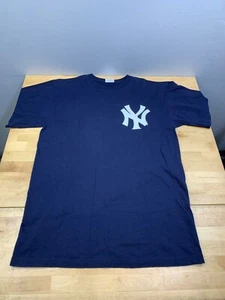 Vintage Majestic New York Yankees #13 Rodriguez Shirt Mens L Blue MLB 11608 - Picture 1 of 9