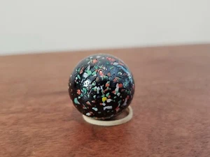 Metallic Multi-Colored Speckled Shooter Marble - Just Under 1" - Bild 1 von 5