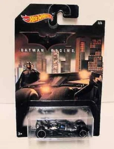 2014 Hot Wheels DC Comics Batman Begins Batmobile 3/6 - NEW - Picture 1 of 1