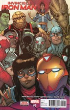Invincible Iron Man #5 (NM)`17 Bendis/ Caselli