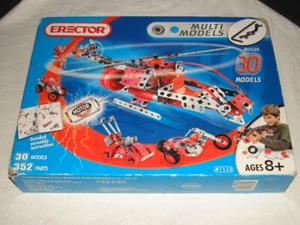 NEW Erector Set #7530 Multimodels 352 Parts Motorized - Builds 30 Models - Picture 1 of 6
