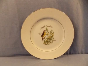 Embassy A Touch of Gold South Carolina Plate 7 5/8" - Picture 1 of 5