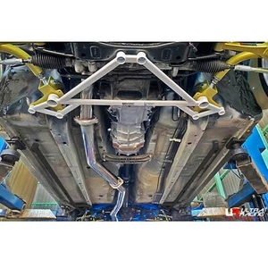 TOYOTA CHASER JZX90 1992~1996 ULTRA RACING 8 PTS FRONT LOWER CROSSMEMBER BRACE - Picture 1 of 8