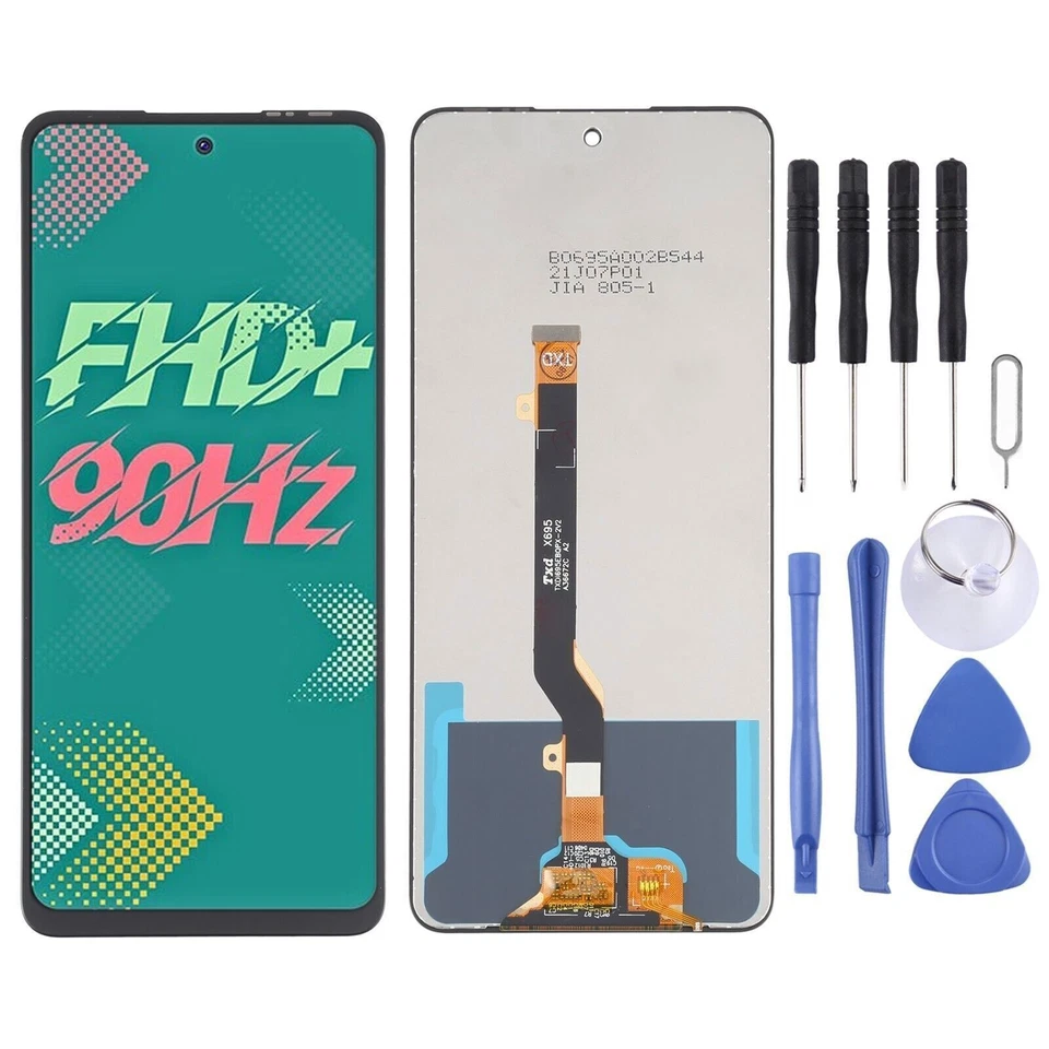Full LCD Display Touch Screen Digitizer Replacement For Tecno Spark 8 Pro KG8 - Image 1 of 1