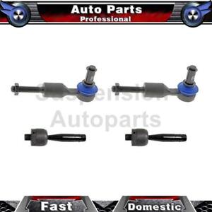Mevotech Front Inner,Outer Steering Tie Rod Ends Fits 2000 2001 2002 Audi A4