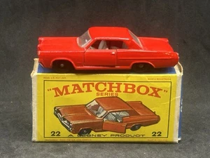 Matchbox 22 Pontiac G.P. Coupe with Type E2 Box - Picture 1 of 9