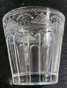 Ralph Lauren EMMA Pressed Glass3½" Juice Glass - Picture 1 of 4