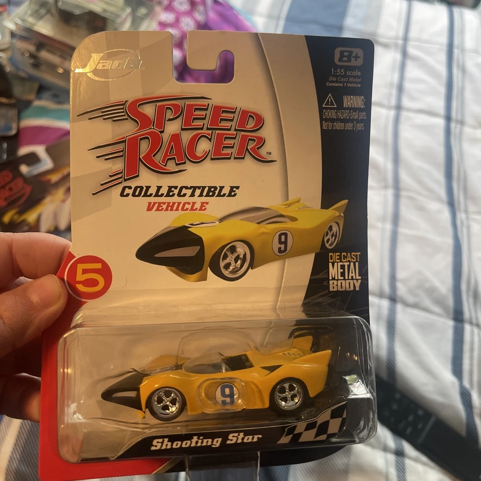 JADA TOYS SPEED RACER SHOOTING STAR 1 55 SCALE DIECAST RACING CAR (1/64) - Image 1 of 1