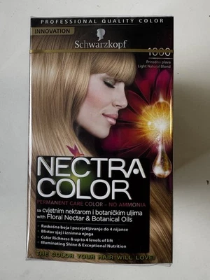 TECHPIRAT SHOP 3er-Pack Schwarzkopf Nectra Color 1000 Light Natural Blond / Helles Naturblond