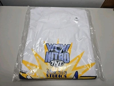 Camiseta WCW MGM Studios Disney XL LUCHA LIBRE INSPIRADA DE COLECCIÓN NITRO DIFÍCIL DE ENCONTRAR NUEVA  Foto 1 de 4