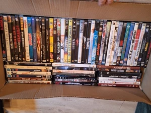 DVD Sammlung Konvolut über 60 aus Haushaltsauflösung Flohmarkt Wiederverkaufbar - Bild 1 von 1