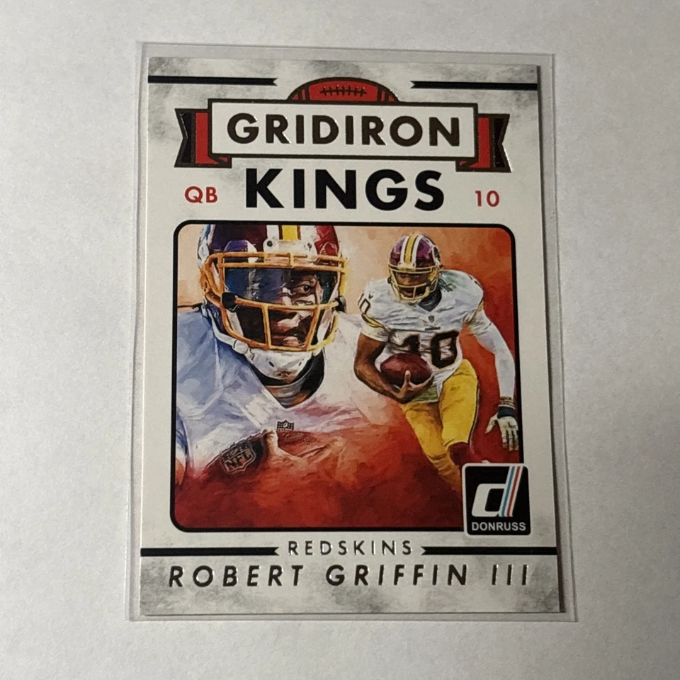 2015 Panini Donruss Gridiron Kings Rack Pack Robert Griffin III #286 Redskins - Image 1 of 2