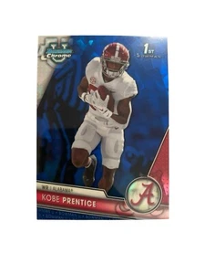 2023 Bowman Chrome University Sapphire Kobe Prentice 1st #53 Alabama - Picture 1 of 7