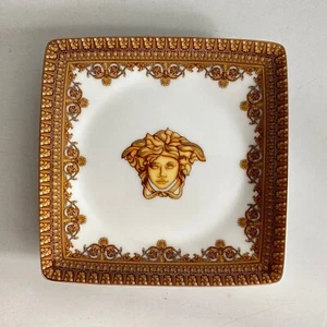 Rosenthal Gianni Versace - Schotel - Baroque Bianco bowl square 12 cm white - Picture 1 of 5