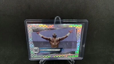2025 Topps Chrome WWE Apollo Crews - X-Fractor #114 - Image 1 of 2