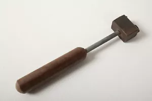 Kupferdruck Schaufelblock (B10B) auf Stiel mit Indien Gummigriff (JSF6) 7,25" - Bild 1 von 6