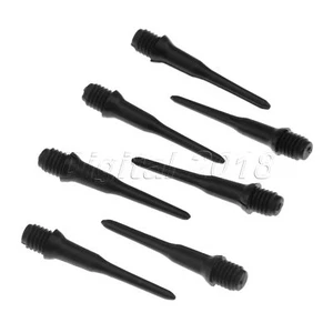 Soft Tip Replacememt Nylon Point Soft Tip Darts Black 100 Pcs Hunting Tool Set - Picture 1 of 10