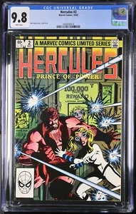 HÉRCULES #2 (10/82) ~ CGC 9.8 ~ PÁGINAS BLANCAS ~ MARVEL COMICS ~ PRÍNCIPE DEL PODER - Imagen 1 de 3