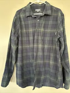 Eddie Bauer Herren Flanell Langarm XXL grün & marine kariert Hemd - Bild 1 von 6