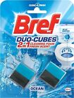Bref Duo Cubes Original In Cistern Toilet Cleaner Blue Water 2X50g-100G