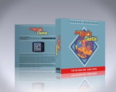 Atari 5200 Case - NO GAME - Mr. Do!'s Castle - Image 1 of 3