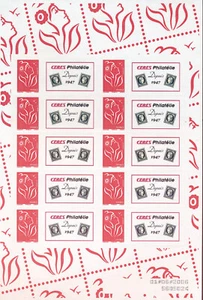 Timbre France Personnalisé F3802Ab**   Lamouche Logo CERES  ref FJK 407 - Imagen 1 de 1