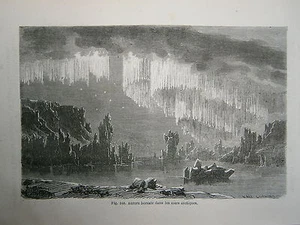 Radierung 19. Börerische Morgenröte in der Arktis - Bild 1 von 1