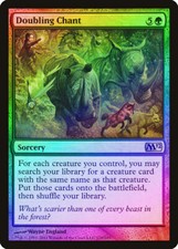 Doubling Chant FOIL Magic 2012 / M12 NM Green Rare MAGIC MTG CARD ABUGames