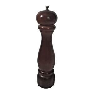 Vintage C. C. Italian Wood Pepper Grinder Mill Shaker Mid Century Modern Italy - Foto 1 di 7