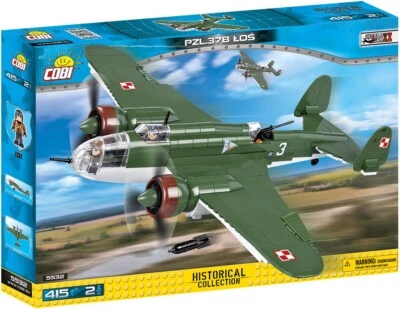 COBI 5532 PZL.37B Łoś Polish Bomber 1939 WWII very rar ! NEW ! - Image 1 of 4