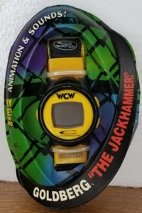 World Championship Wresting WCW Goldberg The Jackhammer Watch NOS Sealed 1998 - Bild 1 von 2