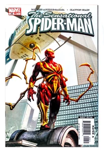 Sensational Spider-man #26 (2006 Marvel) Iron Spider Suit! Clayton Crain Cvr NM- - Picture 1 of 3