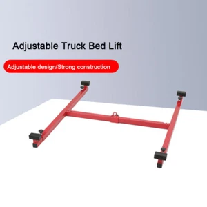 Adjustable Truck Bed Lift Universal Red Powder Coated Steel 800LB Capacity NEW - Picture 1 of 12