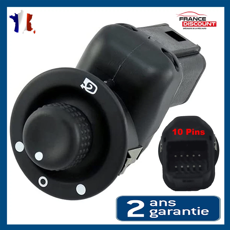 INTERRUPTEUR COMMANDE RETROVISEUR Clio IV Captur I Modus 8200676529 8200214921
