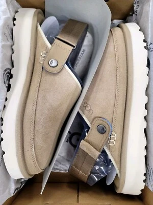 Tamancos masculinos UGG Goldencoast areia/Santorini camurça 1142172 tamanho 8 - Imagem 1 de 4