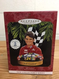 Hallmark Keepsake Ornament - Jeff Gordon - Nueva Serie de Coleccionista - 1997 Nuevo en Caja - Imagen 1 de 2