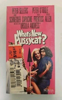 What's New Pussycat VHS SEALED MGM UA Peter Sellers Peter O'Toole NR VTG  - Image 1 of 4