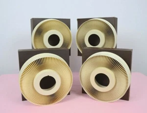 Yankee S-100 Rotary Slide Trays 2"x2" Slides Lot of 4 White - Picture 1 of 7