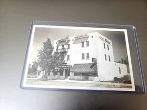 Hotel Modoc Alturas Kalifornien RPPC Echtfoto Postkarte verschickt 1950 - Bild 1 von 2