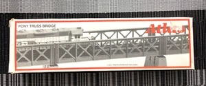 ATLAS 1/87 HO SCALE PONY TRUSS BRIDGE COMES WITH CODE 100 N/S 9" TRACK # 886 F/S - Picture 1 of 15