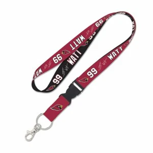 J.J. WATT #99 ARIZONA CARDINALS LANYARD DETACHABLE BUCKLE NEW WINCRAFT 😎🔥 - Picture 1 of 1