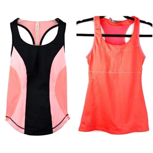 Juego de 2 sujetadores deportivos con camiseta sin mangas para mujer ATLETA XS y LULULEMON 4 prendas para el torso - Imagen 1 de 17