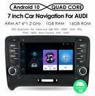 Für Audi TT MK2 8J Roadster 7" Android 10.0 GPS Navigation Autoradio DAB+ BT RDS