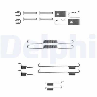 ORIGINAL® Delphi Zubehörsatz, Bremsbacken Hinten für Suzuki SWIFT III SWIFT - Bild 1 von 4
